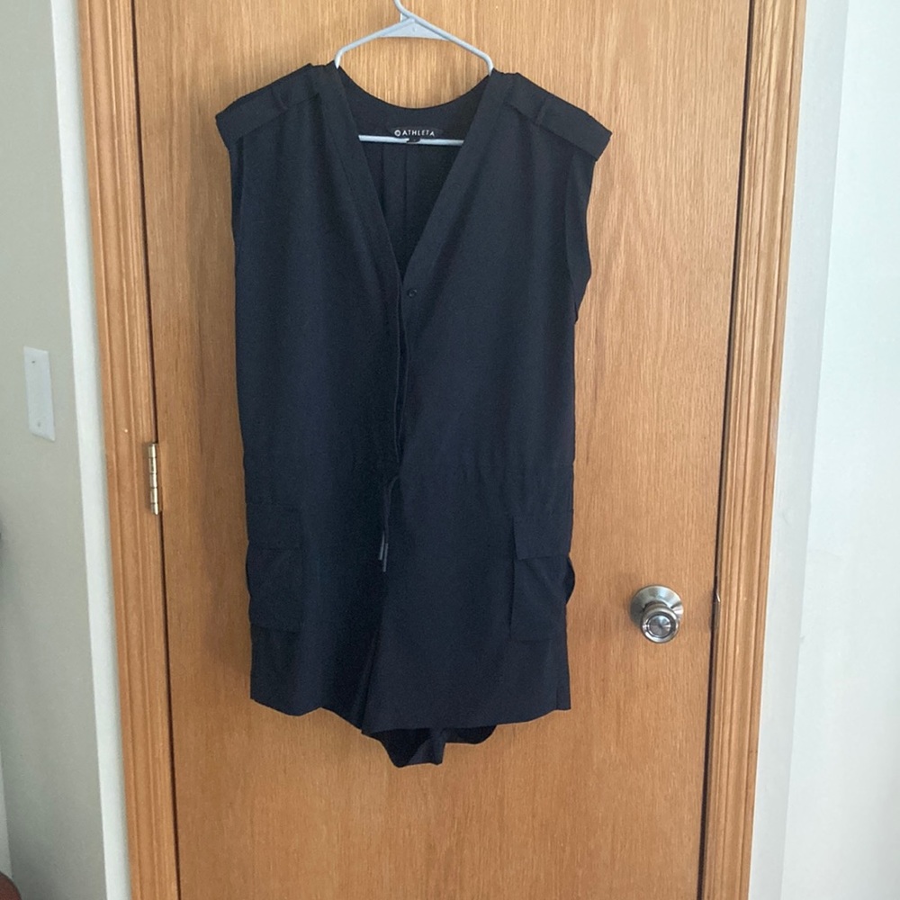 Athleta Black Romper